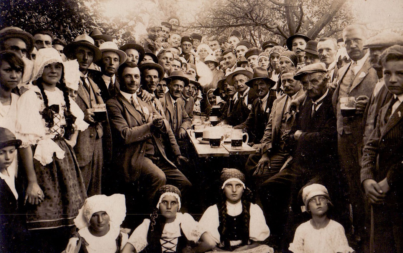 sjezd baráčníků - rok 1910